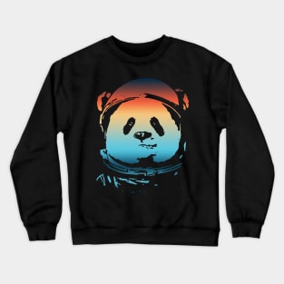 Panda Bear Music \ Colorful Designs Crewneck Sweatshirt